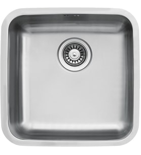 Ukinox D400 Dekorlu Tezgah Altı Mutfak Evyesi