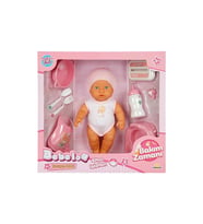 Sunman 3823 Bebelou Bakım Zamanı Sesli Gülen Ağlayan Bebek 32 Cm