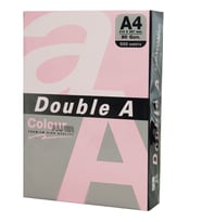 Double A Renkli Fotokobi Kağıdı 500 LÜ A4 80 GR Pastel Pembe (1 Top 500 Yaprak)