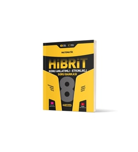 Hız 8. Sınıf Hibrit Matematik Soru Bankası