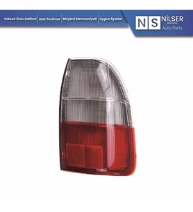 Mitsubishi L200 Stop Lambası Sol (KIRMIZI-BEYAZ) 1999-2004