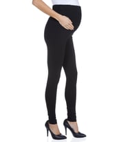 LuvmaBelly MYRA8001-8002-8009 Beli Ayarlanabilir Hamile Tayt (Siyah)