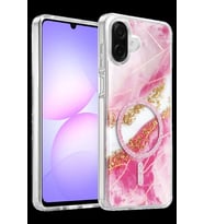 Onegif Galaxy A07 4G Lotus Simli Magsafe Kapak - Pembe