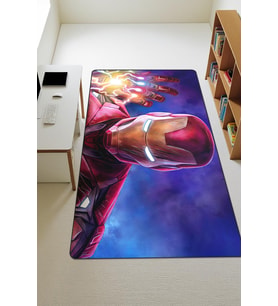 Modern Dijital Baskı Kaymaz Taban Çocuk ve Genç Odası Halısı H0581