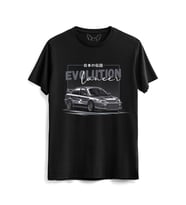 Nissan Evo Resim Baskılı Çocuk Siyah Tshirt
