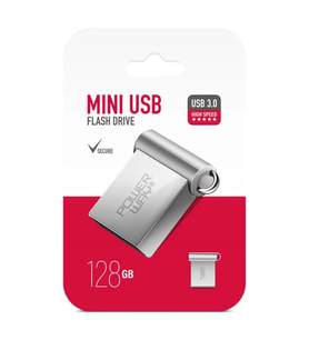 Powerway Mini 128GB Metal Mini USB 3.0 Flash Bellek Yüksek Hızlı