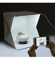 Ürün Çekim Çadırı Mini Fon Fotoğraf Stüdyosu Ledli Işık Perdesi 23*24*20