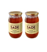 SADE ORGANİK SÜZME ÇİÇEK BALI 460 GR. 2 Lİ PAKET