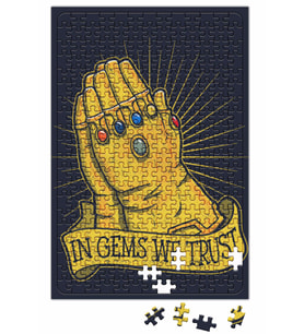 Infinity War In  Gems We Trust Puzzle 240 Parça A3
