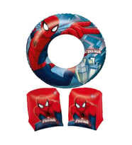 Örümcek Adam Spiderman Lisanslı Deniz Havuz Çocuk Can Simidi Ve Kolluk