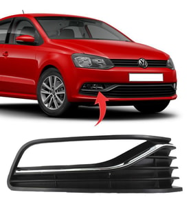 Vw Polo Sağ Sis Kapağı Sisli Nikelajlı 2014-2016 6C0853666F