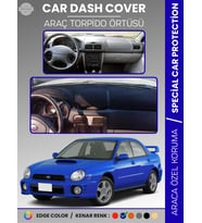 SUBARU IMPREZZA (1998-2000) Torpido Örtüsü Ön Göğüs Halı Torpido Koruma Tam Uyum Kaymaz UV Koruma