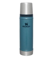 Stanley Klasik Vakumlu Paslanmaz Çelik Termos 0,60 Lt (20 OZ) - Hammertone Lake (Mavi)