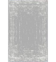 Eliana Home Baskılı, Yıkanabilir Kaymaz Taban Salon Halısı LNA1613 100x150 cm (Gri)