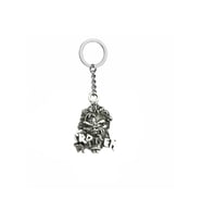 Iron Maiden Rock Metal Metal Anahtarlık – Gümüş Renk  Unisex Fan Aksesuarı