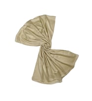 Mısırlı Eşarpları Düz Renk Vual Twill Şal (Gold)