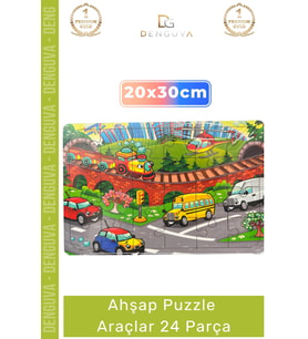 #Puzzle Eğitici Öğretici Oyuncak Seti El Göz Koordinasyonu Yerli Ahşap Puzzle Araçlar 24 Parça