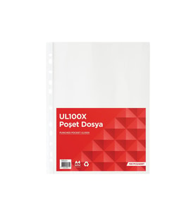 UL100X Eco Poşet Dosya 100Lü