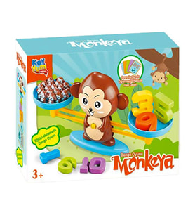 Kayyum Oyuncak Monkeya Eğitici Matematik Denge Oyunu 2320