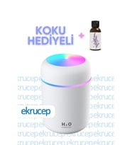 300 ml Ultrasonik Hava Nemlendirici ve Aromaterapi Cihazı, Koku Hediyeli
