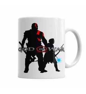Kratos e Atreus Kupa Bardak Porselen