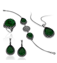 Gümüş Hürrem Sultan Bayan Set