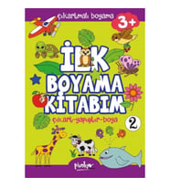 Çıkartmalı İlk Boyama Kitabım 3+ Yaş-2