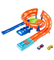 Hot Wheels İkili Yarış ve Akrobasi Pisti - Mavi Su Dünyası (Çok Renkli)