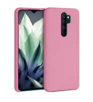 Xiaomi Redmi Note 8 Pro İnce Mat Silikon Kılıf Pembe
