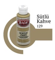 Rich Master Akrilik Boya 120 cc. 129 Sütlü Kahve 