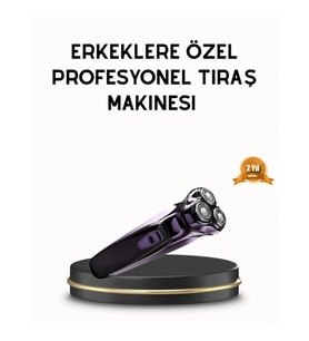 Mey İthalat® Kompakt Şarjlı Saç Sakal Tıraş Makinesi Kuru Kullanım Özellikli