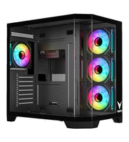 VENTO VG4204FA Panoramik Gaming Mid-Tower PC Kasası Siyah