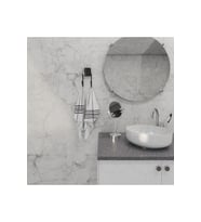 Decorev DC-5053 Dekoratif Yapıştırmalı Banyo Mutfak İkili Kancalı Askı Siyah 