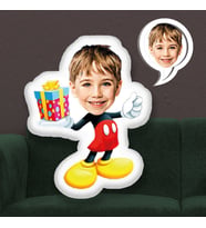 eJOYA Kişiye Özel Fotoğraflı Mikey Mouse Yastık 115309
