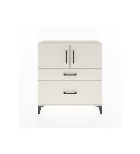 Arges Şifonyer 2 Raflı 2 Çekmeceli 2 Kapaklı 88x30x96 Aytaşı-Aytaşı