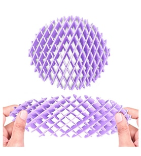 YENİ NESİL MOR SOLUCAN STRES OYUNCAĞI TOP ANAHTARLIKLI MODEL 2 ÖZELLİKLİ VIP NEW PURPLE FIDGET WORM