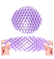 YENİ NESİL MOR SOLUCAN STRES OYUNCAĞI TOP ANAHTARLIKLI MODEL 2 ÖZELLİKLİ VIP NEW PURPLE FIDGET WORM