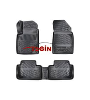 Citroen C5 2005 3D Havuzlu Paspas Siyah