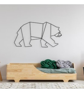 Markaawm Unisex Montessori Yatak Karyola Ahşap Beşik