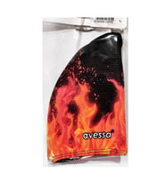 Avessa BB10B Alev Desenli Dijital Baskılı Bez Bone (Çok Renkli)