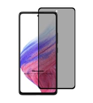 Microsonic Samsung Galaxy A53 5G Privacy 5D Gizlilik Filtreli Cam Ekran Koruyucu Siyah