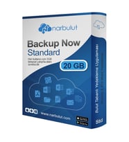 NARBULUT Backup Now Standart Edition 20GB Lisans 1yıl 1kullanıcı basic support is included.