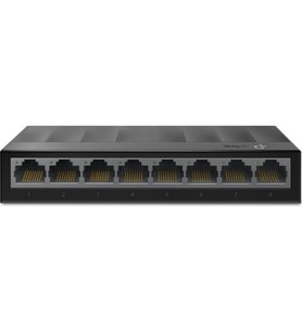 TP-Link LS1008G  8-Port 10/100/1000Mbps Masaüstü Switch (Siyah)