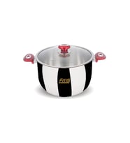 FMS 1022KRM İdeal Çelik 22 cm Derin Tencere Kırmızı