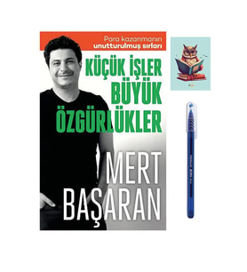 Küçük İşler Büyük Özgürlükler 9786258471175 - Butik - Mert Başaran (TÜKENMEZ KALEM VE NOT DEFTERLİ)