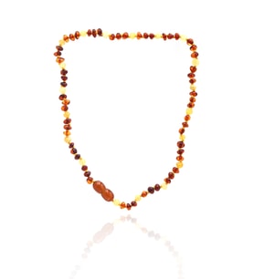 Orijinal Damla Kehribar Çocuk Kolyesi 201023001