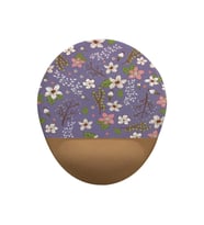 Çiçekler5 Oval Bilek Destekli Mouse Pad
