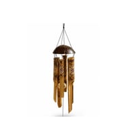 Kişiye Özel Coconat Bambu Rüzgar Çanı 50 Cm No:1038 - 50cm