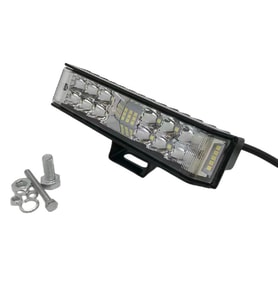 Space Offroad sis lambası kırmızı-beyaz-mavi çakarlı 40 led 20w 12-30v adet  / LASS296
