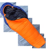 Bushlove Nanga -32 Derece Ultralight Turuncu-Kobalt Uyku Tulumu (Karışık)